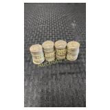 Eighty pcs of 1956-1958 Washington silver quarters