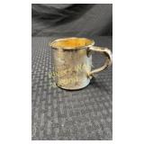 International sterling cup about 3ï¿½ tall