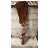 Idaho leather Co riffle scabbard from Boise Idaho