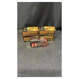 5 boxes of ammunition. 4 boxes of Browning 17
