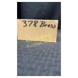 Box full of 378 brass