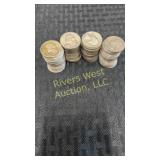 Eighty pcs of 1941-1944 Washington silver quarters