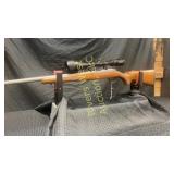 Ruger 77/17 .17WSM SS, wood stock bolt action
