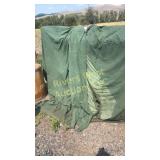 Vintage 8X8 HD ducked canvas tent
