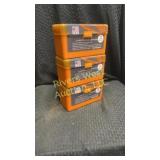3 containers of 50 empty shells. 338 Rum Bright.