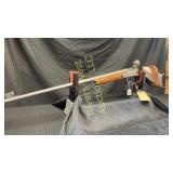 Custom made schuetzen style falling block rifle