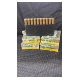 Four boxes of 7MM Remington Ultra Mag ammunition