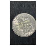 1885 Morgan silver dollar mint marked ï¿½Oï¿½
