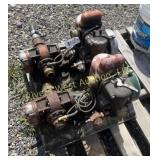 Two US Forest Service packable water pumps