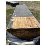 Bunk of lumber 256 pieces of 1x6x14