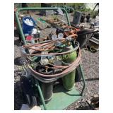Oxy- acetylene torch set