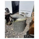 Vintage Galvi 5 gallon water can