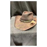 1 Cody brown felt hats, 3 X.