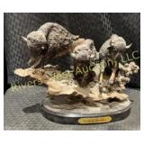 'Prairie Thunder' bison sculpture