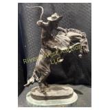 Fredrick Remington bronze 'Bronco Buster'