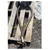 24' Log Tongs Hand Forged