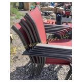 6 Patio chairs