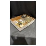 Box of miscellaneous costume jewelry