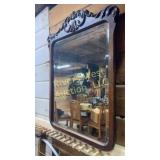 Framed mirror 25x35'