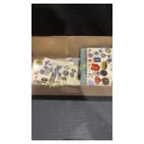 Box box full of pins