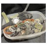 Box of miscellaneous wrist watches