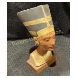 Foreign lady bust, 8 1/2' tall.