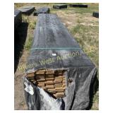 Bunk of lumber 256 pieces of 1x6x16