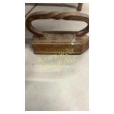 Large antique sad iron 20