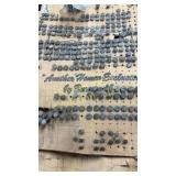 Large collection of Date Nails