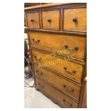 Dresser with 7 drawers (4 full drawers)  about 55
