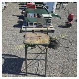 Home made steel shop chair