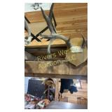Mule deer plaque 25 1/2' w/ drop tine &kickers