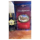Budweiser limited edition bottle and brewmasters