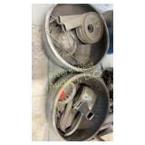 Assortment of cream, separator parts