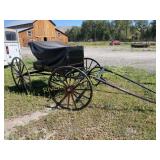 Fully restored Horse drawn 4 wheel buggy