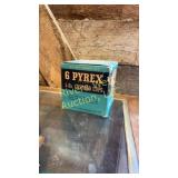 6 Pyrex Custard cups in original box