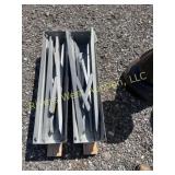 Set of collapsible saw horses
