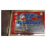 Budweiser mirrored advertisement