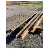 Custom built railroad track cattle guard