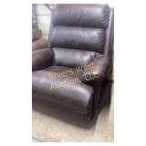 Leather recliner