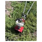 Mantis mini tiller with Honda motor