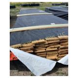 Bunk of lumber 175 pieces of 1x6x16