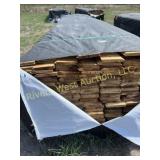 Bunk of lumber 256 pieces of 1x6x16