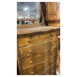 Antique dresser with mirror