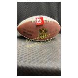 Signed NFL football