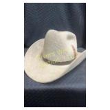 Wooly Stetson cowboy hat, size 7 1/4'