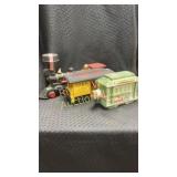 Vintage McCormick train decanters