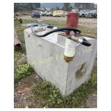 Approximately 200 gal fuel transfer tank