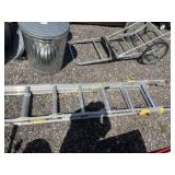 Werner 24' aluminum extension ladder