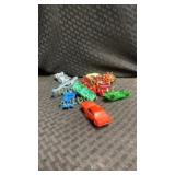 Miscellaneous vintage toy cars